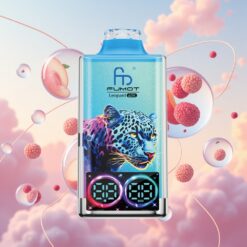 Fumot Leopard 40K Puffs Disposable Perzikbes 700mAh Dual Mesh Type-C