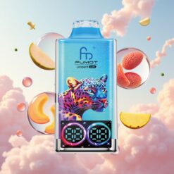 Fumot Leopard 40K Puffs Wegwerp Vape Perzik Mango Ananas Dual Mesh Type-C