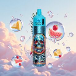 Fumot RandM Tornado 30000 Puffs Ananas Ijs 30mL 600mAh LED