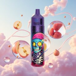 Fumot RandM Tornado 30000 Puffs Drievoudige Appel 30mL LED