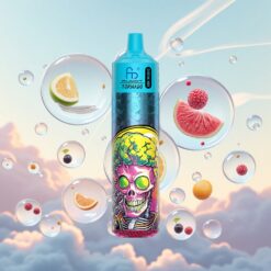 Fumot RandM Tornado 30000 Puffs Munt IJs 30mL 600mAh LED