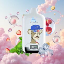 Fumot Tornado 12000 Puffs Aardbei Banaan Disposable Mesh Coil Type-C 20ml