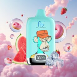 Fumot Tornado 12000 Puffs Aardbeien Donut 20ml Mesh 550mAh Type-C