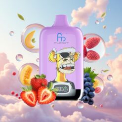 Fumot Tornado 12000 Puffs Mango Op IJs Mesh Coil Type-C Oplaadbaar