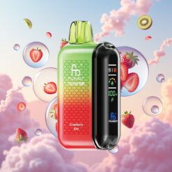 Fumot Tornado 20000 Puffs Aardbei Kiwi Dubbele Mesh-spoel 20ml 850mAh