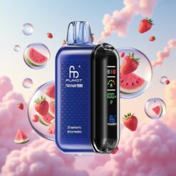 Fumot Tornado 20000 Puffs Aardbei Watermeloen Dubbele Mesh-spoel 20ml 850mAh