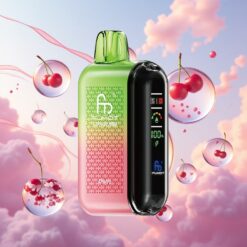 Fumot Tornado 20000 Puffs Kers Dubbele Mesh-spoel 20ml 850mAh Display Luchtstroom