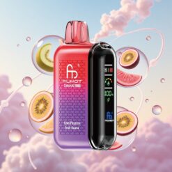 Fumot Tornado 20000 Puffs Kiwi Passievrucht Guave Dubbele Mesh-spoel 20ml 850mAh