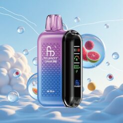 Fumot Tornado 20000 Puffs Meneer Blauw Dubbele Mesh-spoel 20ml 850mAh Display