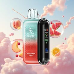 Fumot Tornado 20000 Puffs Perzik Ananas Sinaasappel Dubbele Mesh-spoel 20ml