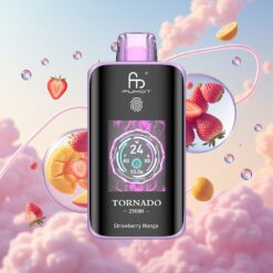 Fumot Tornado 25000 Puffs Aardbei Mango 20ml 700mAh HD Type-C