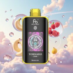 Fumot Tornado 25000 Puffs Bananenijs 20ml 700mAh HD Type-C