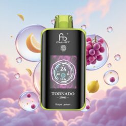 Fumot Tornado 25000 Puffs Druif Citroen HD Scherm 700mAh 20ml Type-C