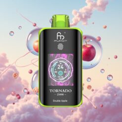 Fumot Tornado 25000 Puffs Dubbele Appel HD Scherm 700mAh Type-C