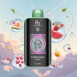 Fumot Tornado 25000 Puffs Koel Munt HD Scherm 700mAh 20ml Type-C