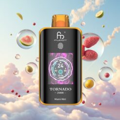 Fumot Tornado 25000 Puffs Miami Munt HD Scherm 700mAh 20ml Type-C