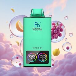 Fumot Tornado 35000 Disposable Druif Citroen Dual Mesh RGB USB-C