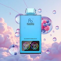 Fumot Tornado 35000 Puffs Blauwe Bubbelgum Dubbele Mesh-spoel